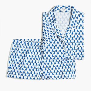 RARE J crew sailboat pajama set